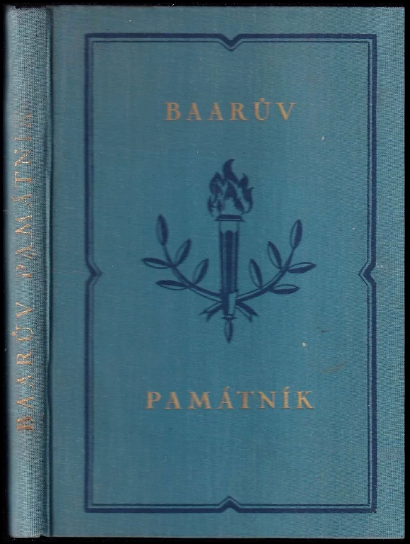 Levně Baarův památník (Jindřich Šimon Baar, 1926)