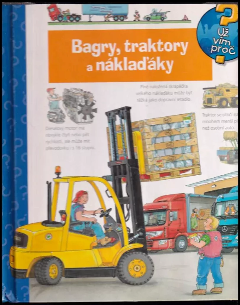 Levně Bagry, traktory a náklaďáky (Andrea Erne, 2009)