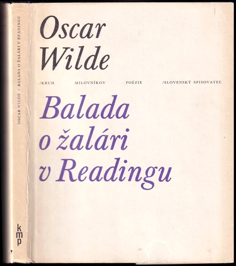 Levně Balada o žalári v Readingu (Oscar Wilde, 1981)