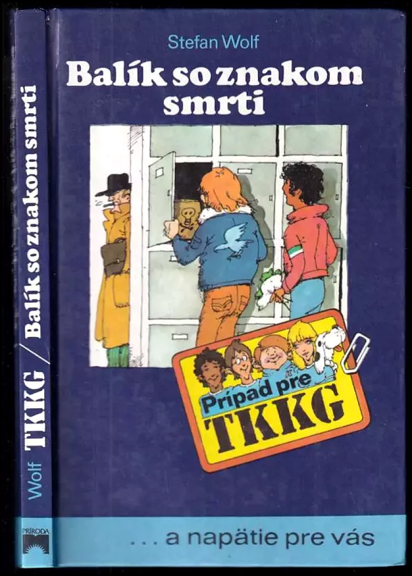 Levně Balík so znakom smrti (Stefan Wolf, 1992)