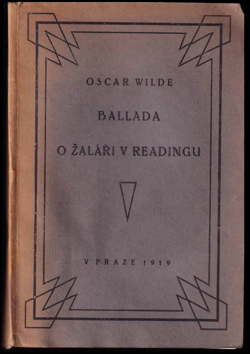 Levně Ballada o žaláři v Readingu (Oscar Wilde, 1919)