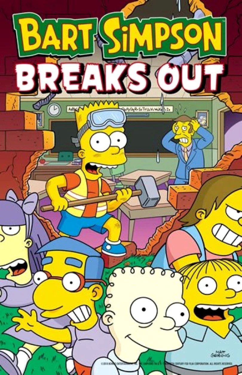 Bart Simpson Breaks Out (Simpsons Comics) (Matt Groening, 2019)