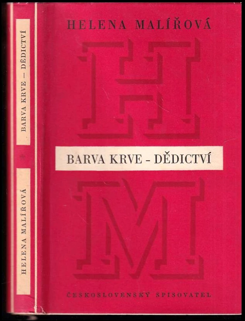 Levně Barva krve ; Dědictví (Helena Malířová, 1959)
