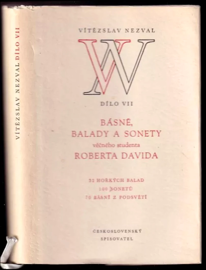 Básně, balady a sonety věčného studenta Roberta Davida (Vítězslav Nezval, 1953)