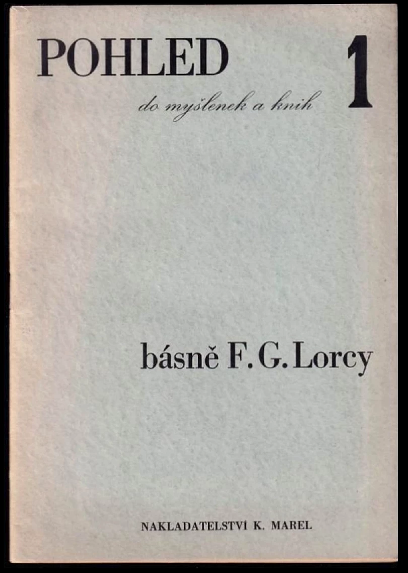 Básně (Federico García Lorca, 1945)