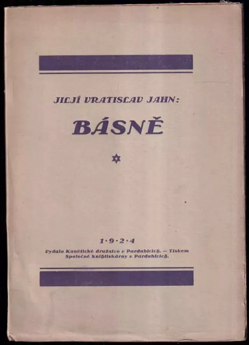 Básně (Jiljí Vratislav Jahn, 1924)