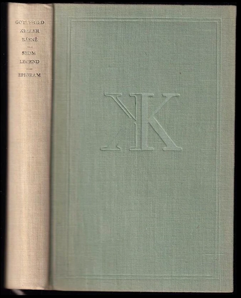 Levně Básně. Sedm legend. Epigram (Gottfried Keller, 1954)