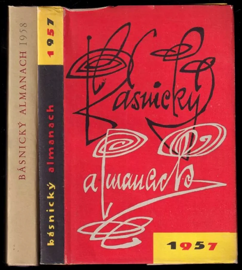 Levně Básnický almanach 1957 + Básnický almanach 1958 (Max Švabinský, 1958)