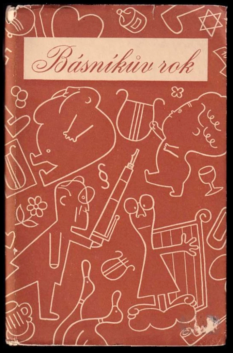 Básníkův rok, [sborníček satiry a ironie na rok 1936] (František Hrubín, 1936)