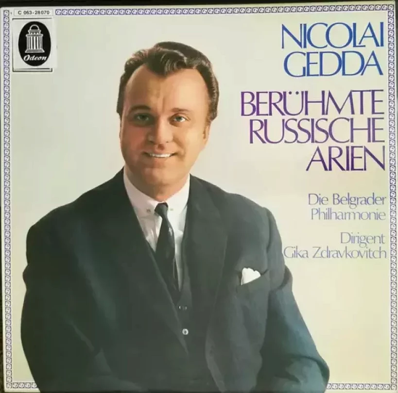 Levně Berühmte Russische Arien (Nicolai Gedda, 1969)
