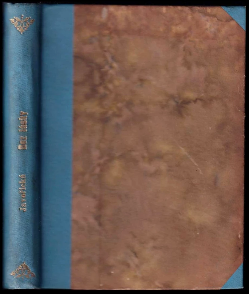 Levně Bez lásky (Vlasta Javořická, 1924)
