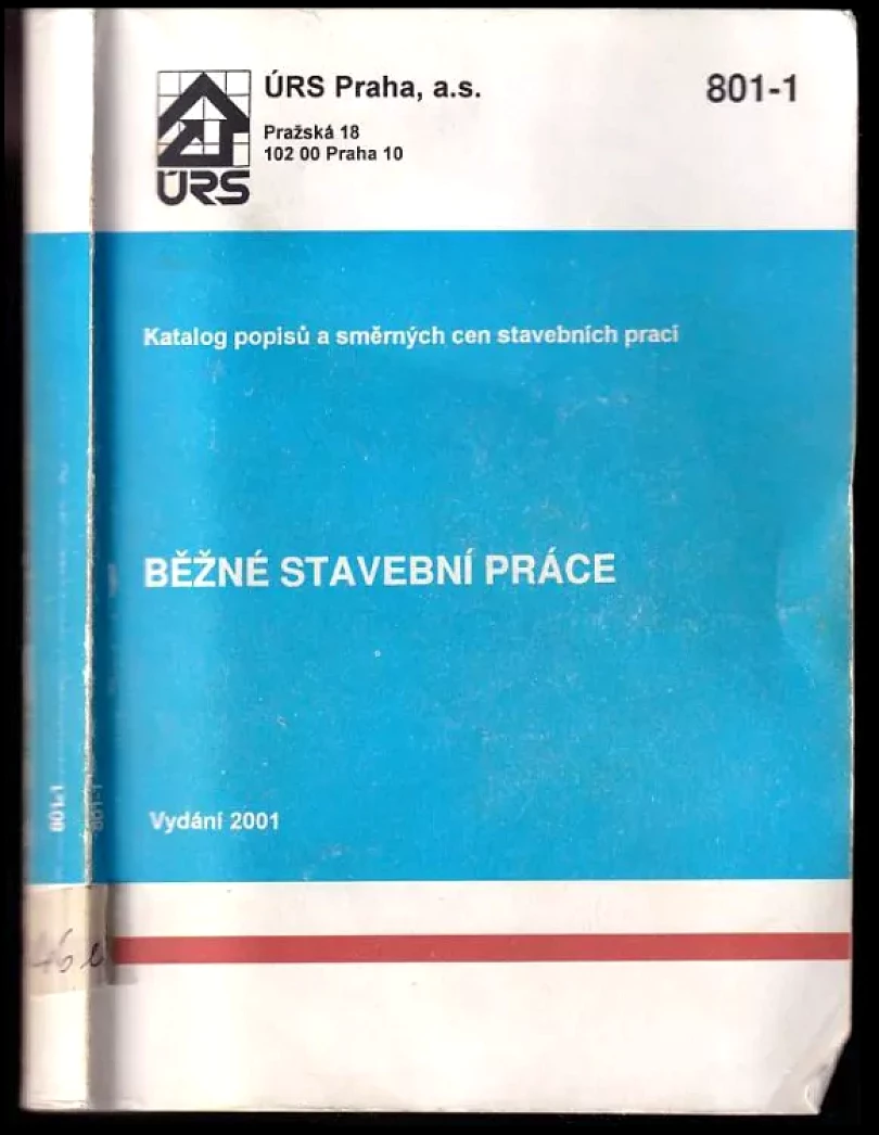 Levně Běžné stavební práce (, 2001)