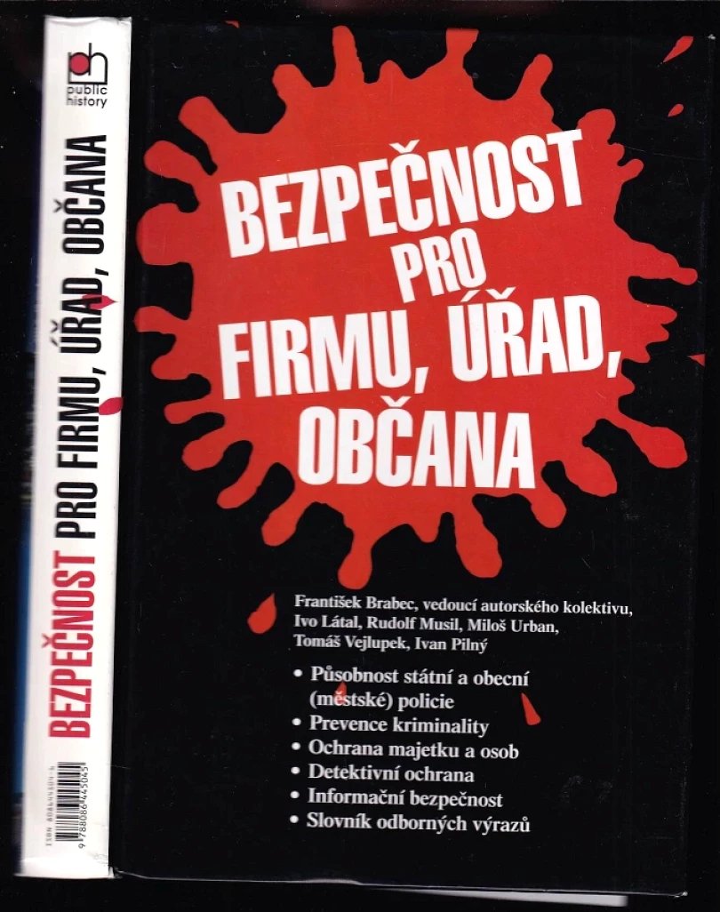 Bezpečnost pro firmu, úřad, občana (Rudolf Musil, 2001)