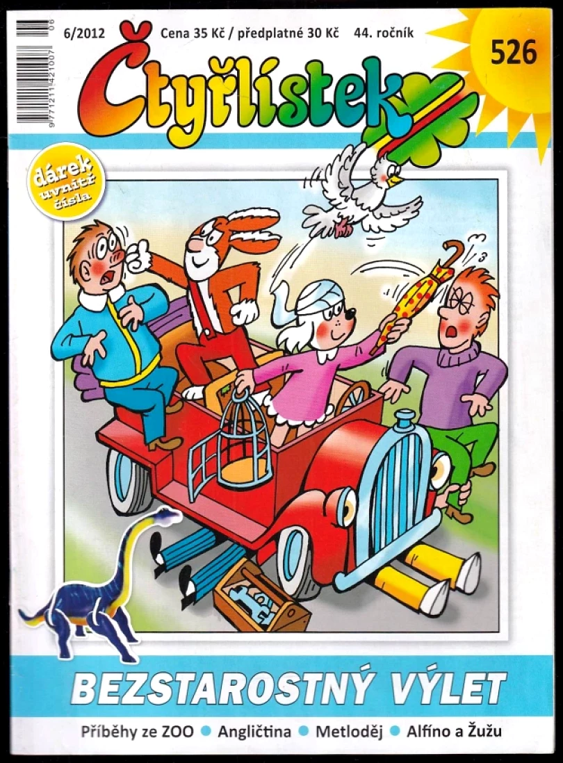 Bezstarostný výlet , Čtyřlístek 526 (Jiří Poborák, 2012)