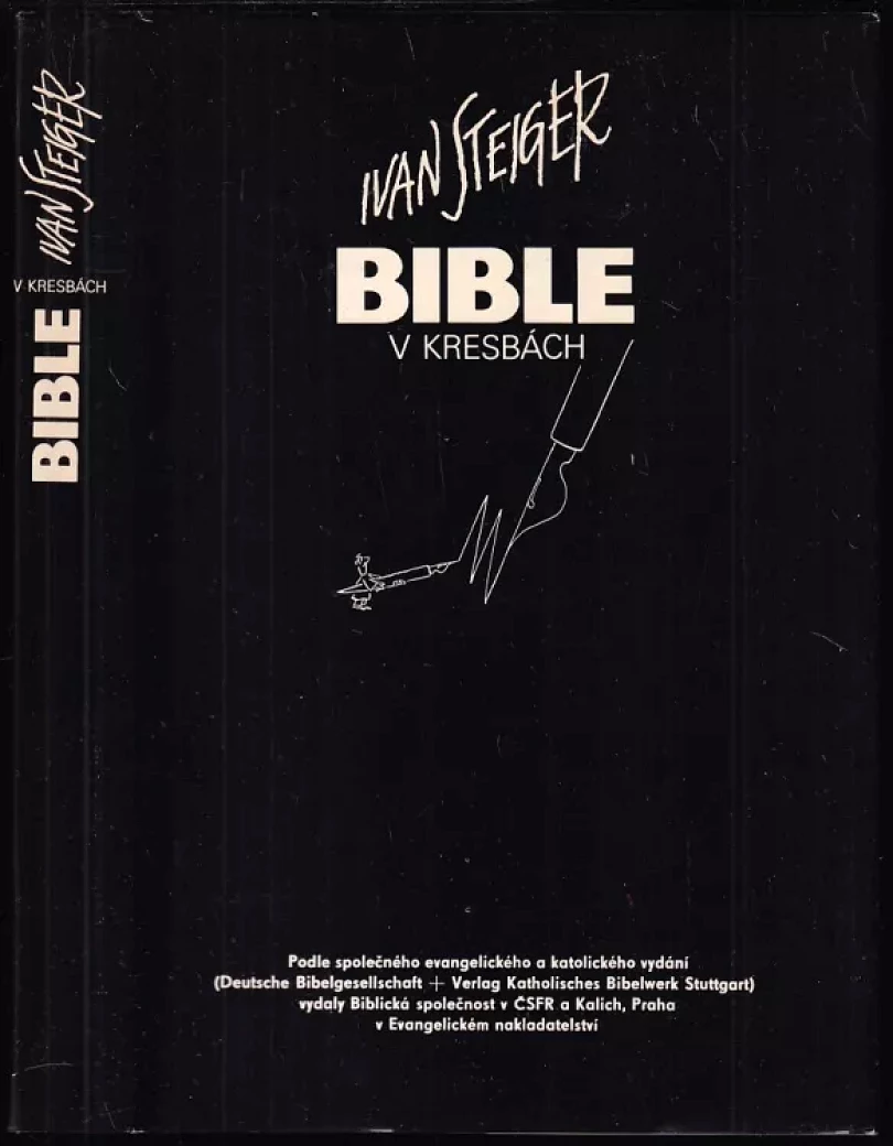 Levně Bible v kresbách (Ivan Steiger, 1990)