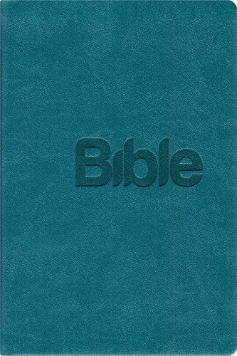 Levně Bible21 eko kůže tyrkysová (, 2022)