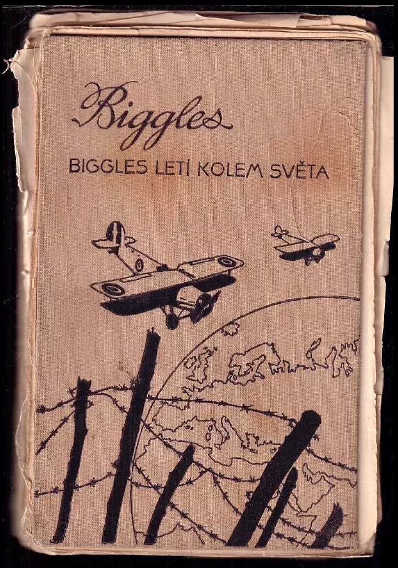 Biggles [7], Biggles letí kolem světa (William Earl Johns, 1939)