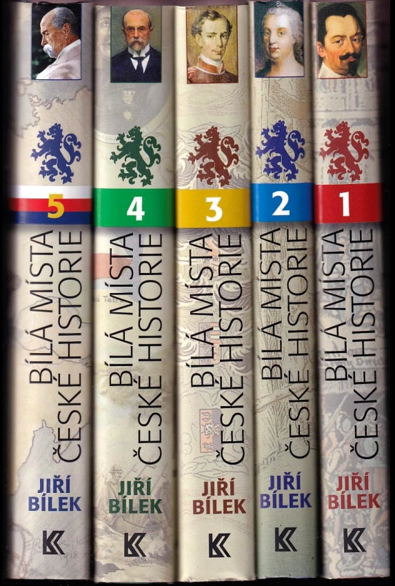 Levně Bílá místa české historie : Díl 1-5 (Jiří Bílek, 2010)