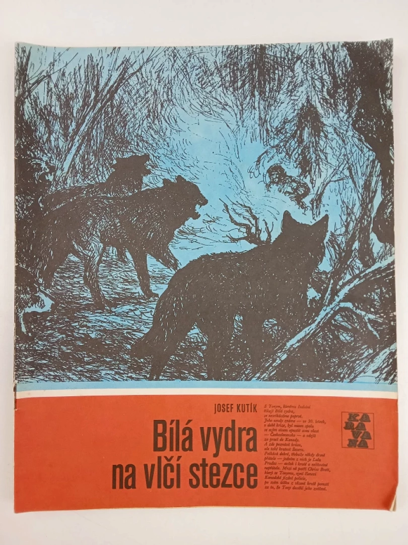 Levně Bílá vydra na vlčí stezce (Josef Kutík, 1985)