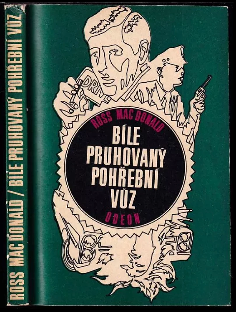 Levně Bíle pruhovaný pohřební vůz (Ross Macdonald, 1971)