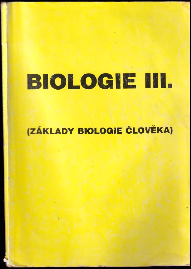 Levně Biologie (Jiří Šlégl, 1994)