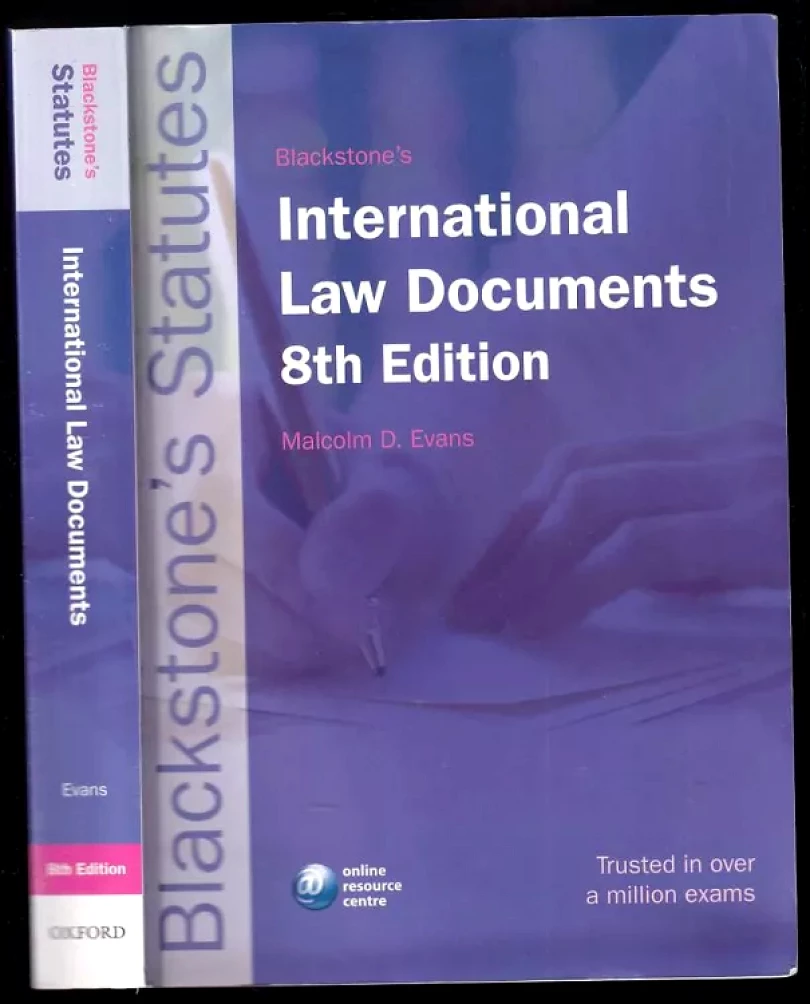 Levně Blackstone's International Law Documents (Malcolm D Evans, 2007)