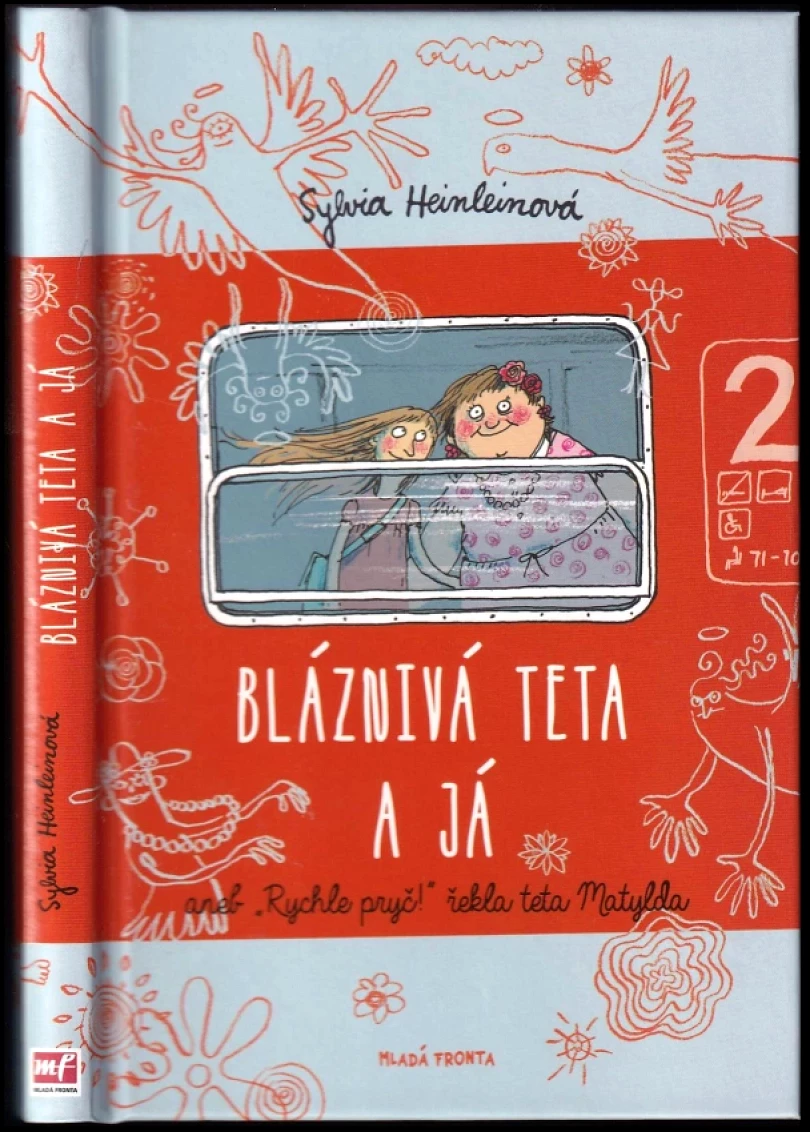 Levně Bláznivá teta a já, aneb, "Rychle pryč!" řekla teta Matylda (Sylvia Heinlein, 2013)
