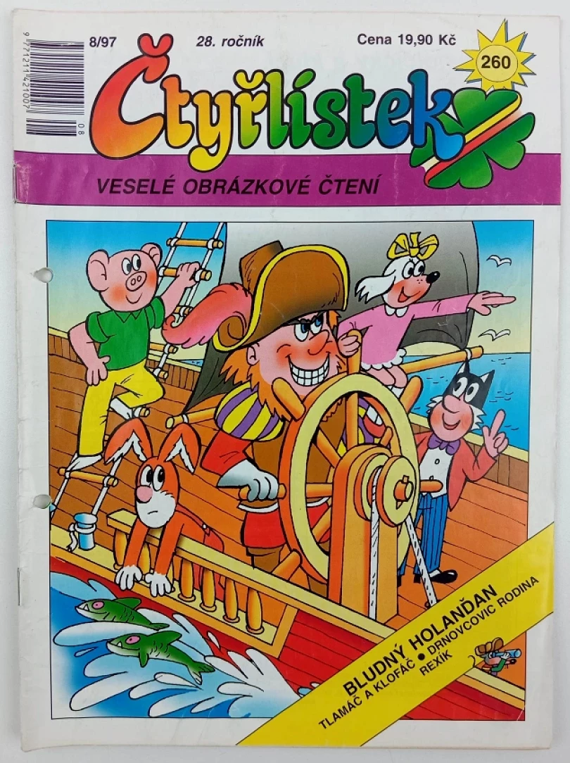 Bludný Holanďan - Čtyřlístek 260 (Jiří Poborák, 1997)