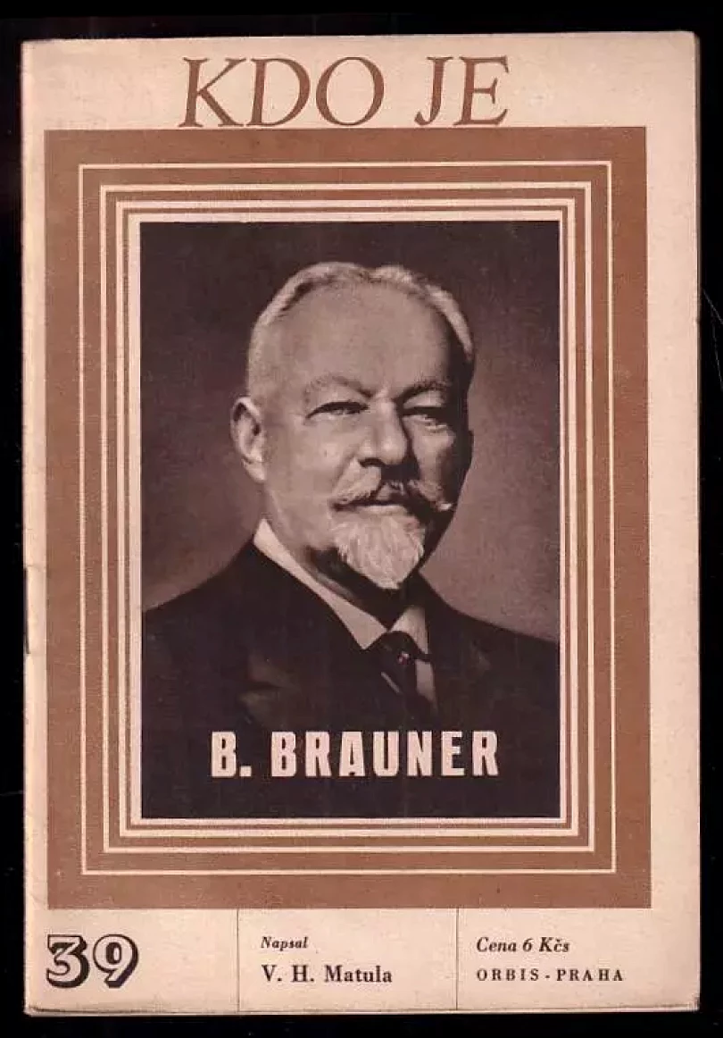 Levně Boh. Brauner. (Vlastimil Matula, 1947)