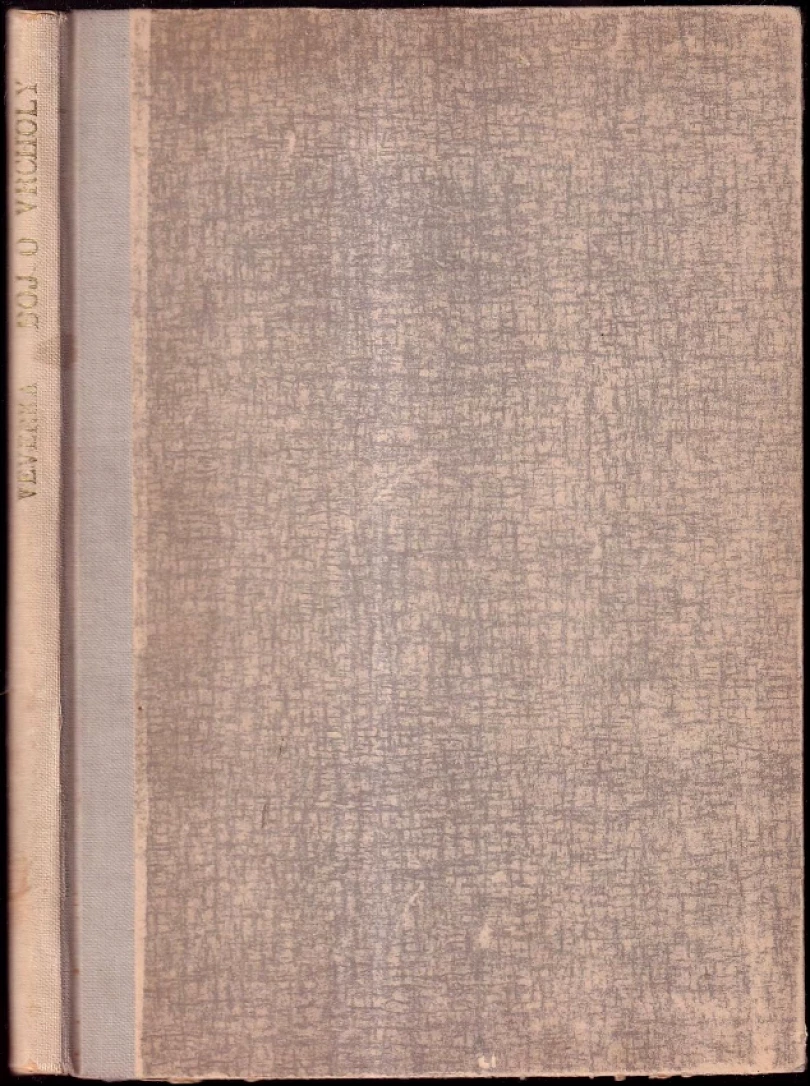 Boj o vrcholy (Antonín Veverka, 1943)