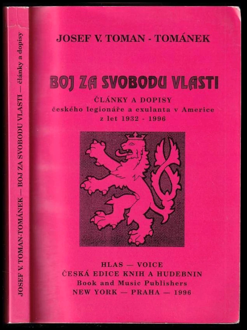 Boj za svobodu vlasti (Josef Václav Toman-Tománek, 1996)