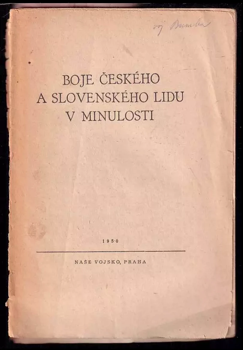Boje českého a slovenského lidu v minulosti (, 1950)