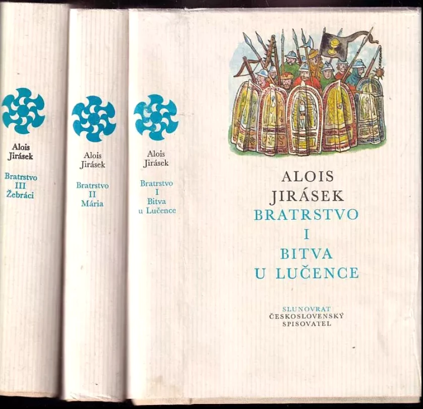 Levně KOMPLET Alois Jirásek 3X Bratrstvo + Bratrstvo + Bratrstvo (Alois Jirásek, 1978)