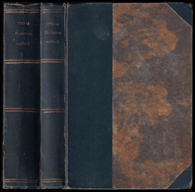 Levně Bratrstvo mstitelů : Díl 1-2 (Alexandre Dumas, 1924)