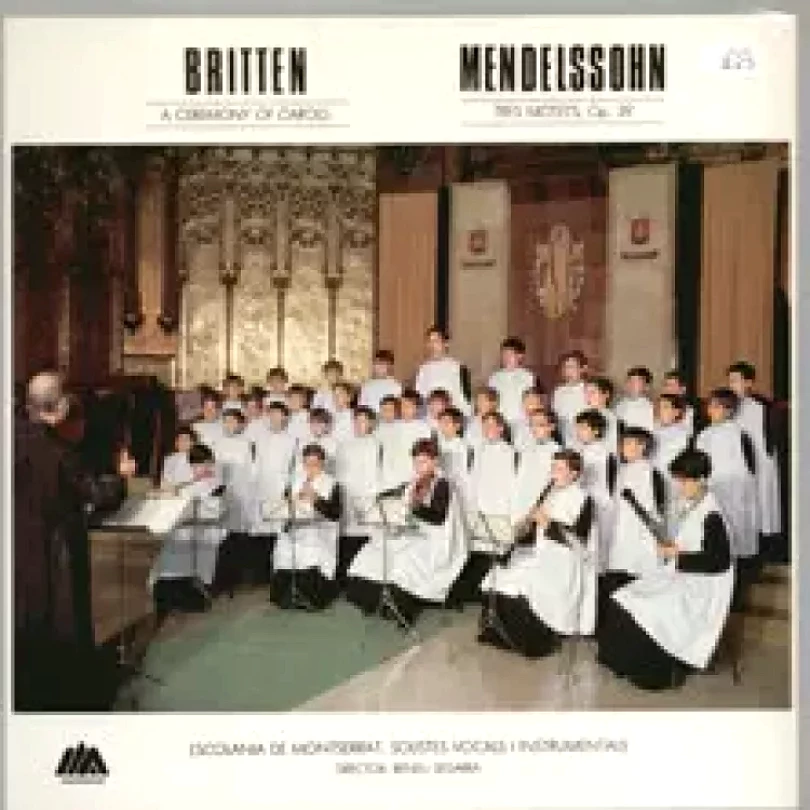 Levně Britten - Mendelssohn (Escolanía De Montserrat, 1974)