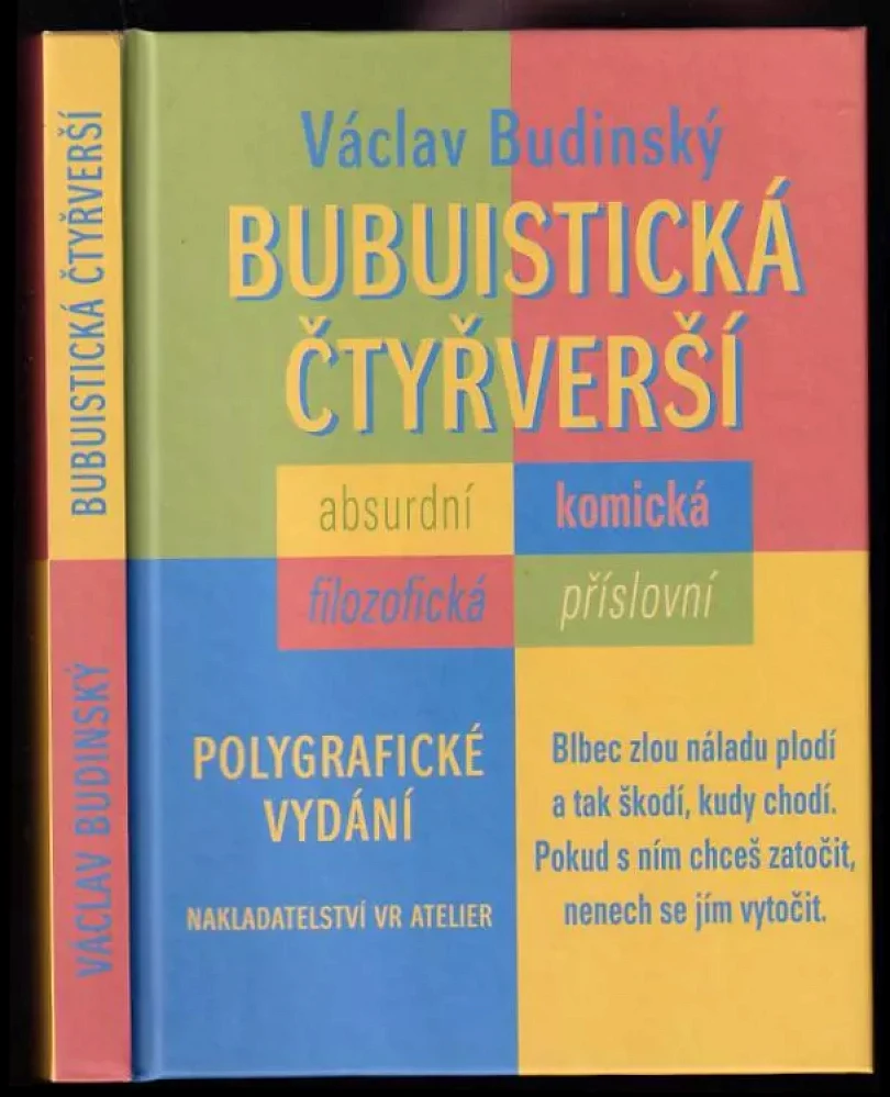 Levně Bubuistická čtyřverší (Václav Budínský, 2017)