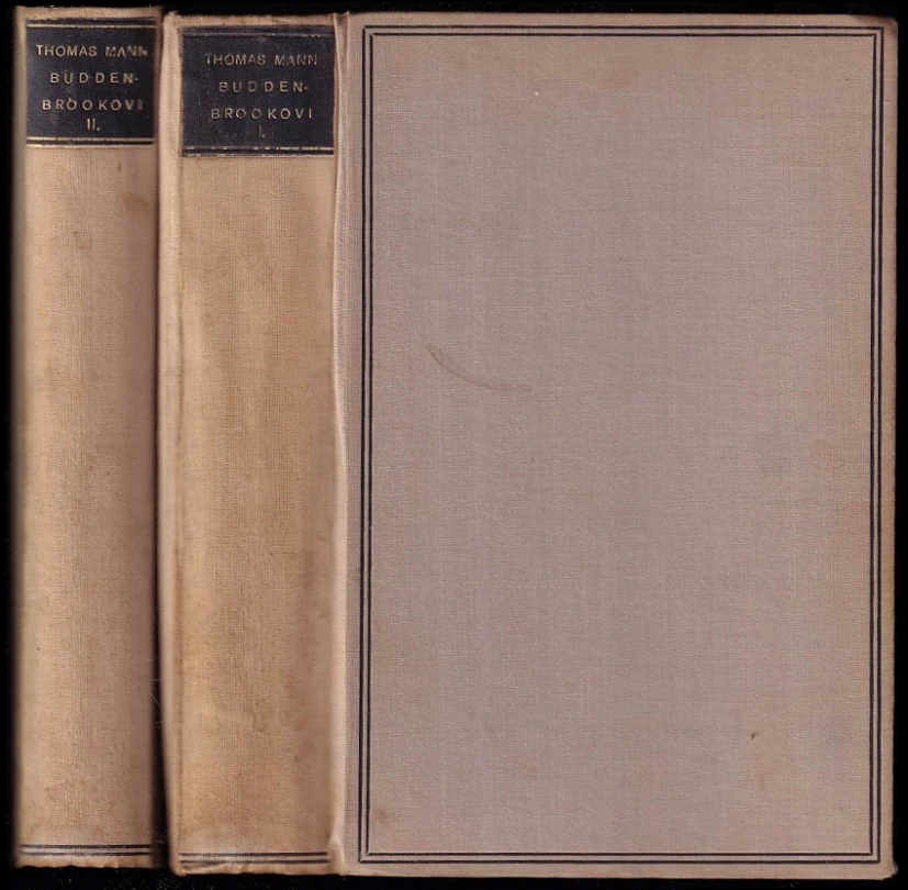 Levně Buddenbrookovi : Díl 1-2 (Thomas Mann, 1930)