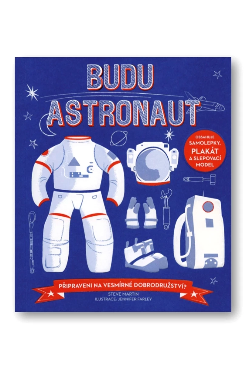 Levně Budu astronaut (Steve Martin, 2017)