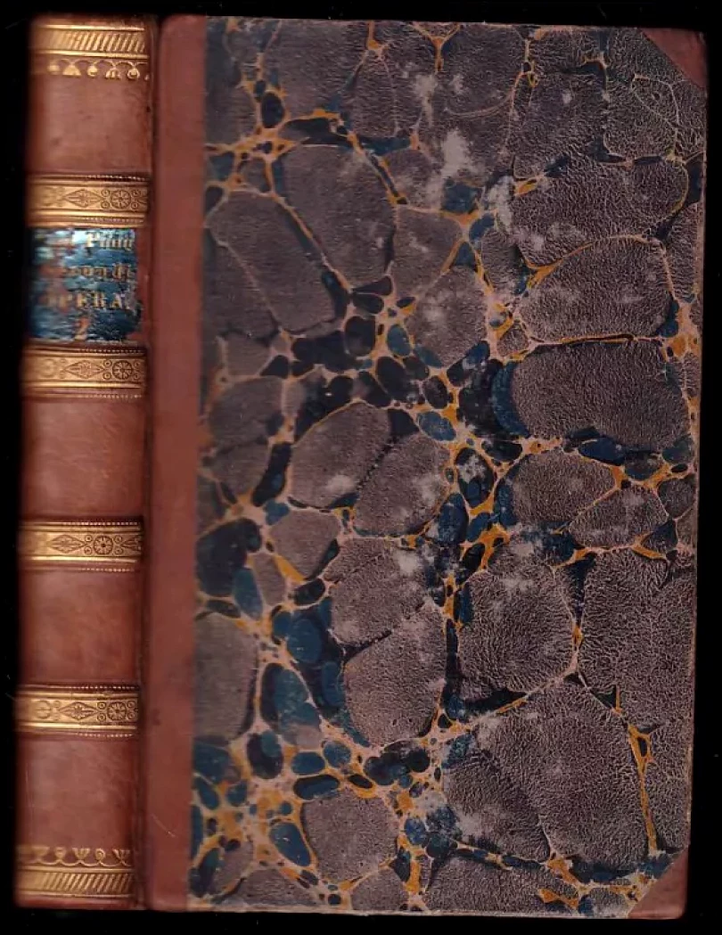 Levně Caii Plinii Caecilii Secundi Opera - Tomus II. (Gaius Plinius Secundus, 1814)