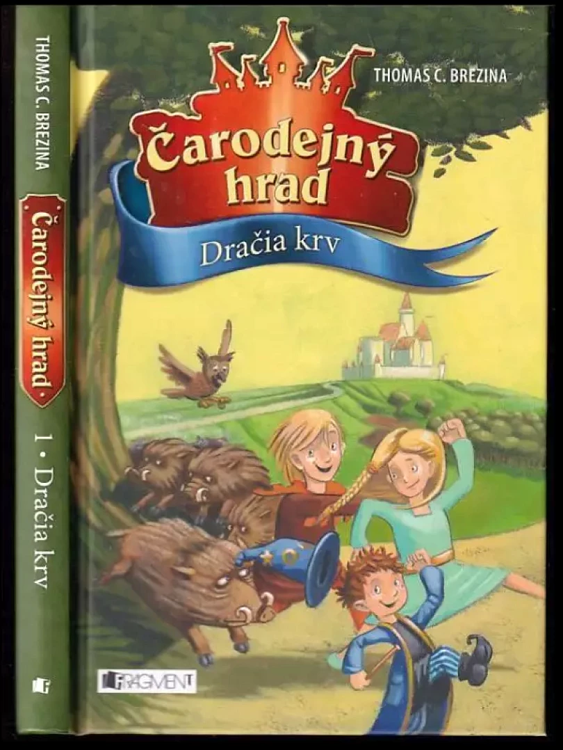 Levně Čarodejný hrad - Dračia krv (Thomas C. Brezina, 2013)