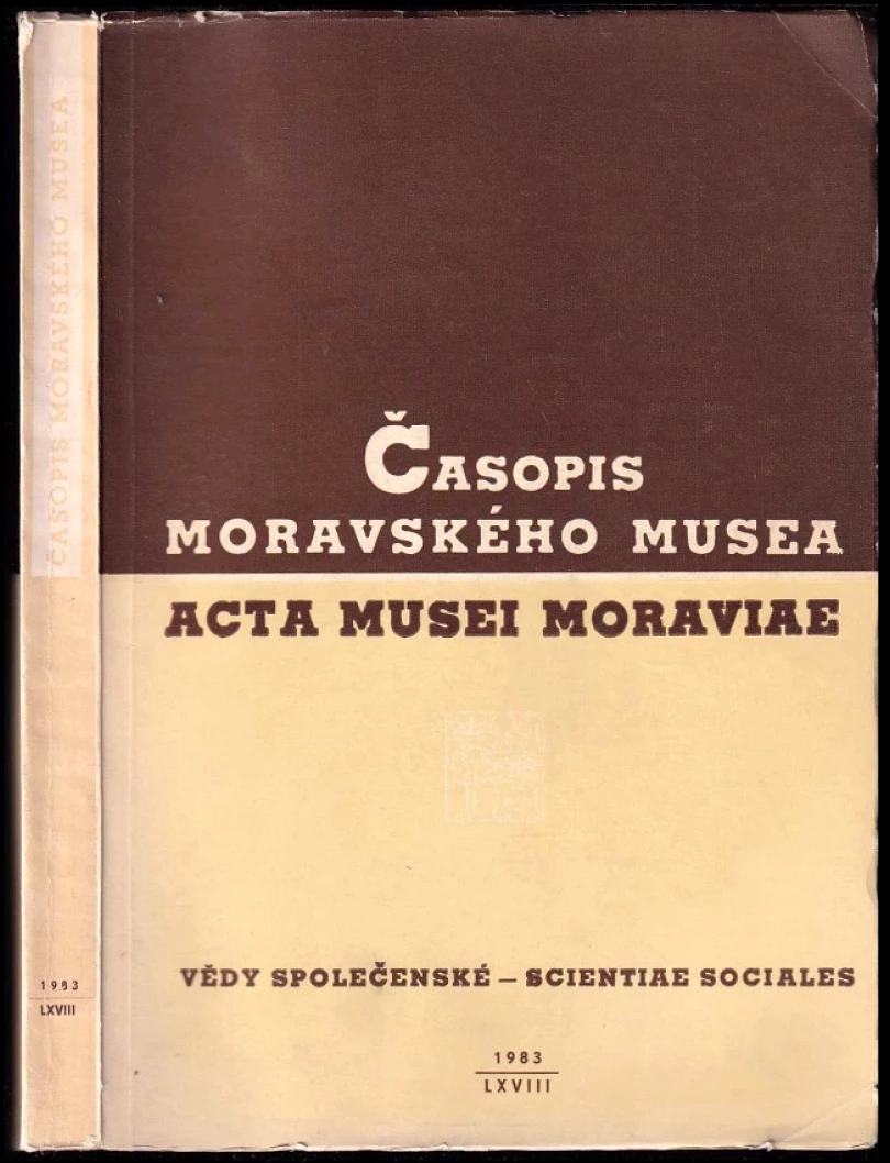 Časopis Moravského musea (, 1983)