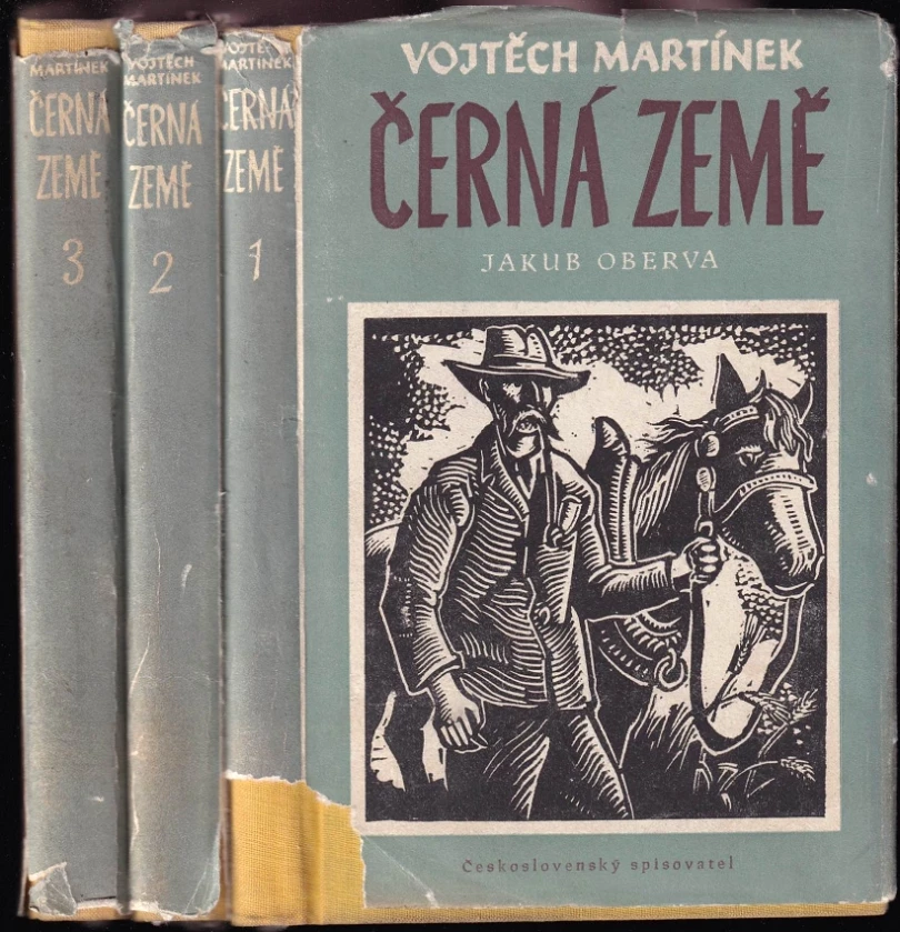 Levně Černá Země; Díl 1-3 (Vojtěch Martínek, 1957)
