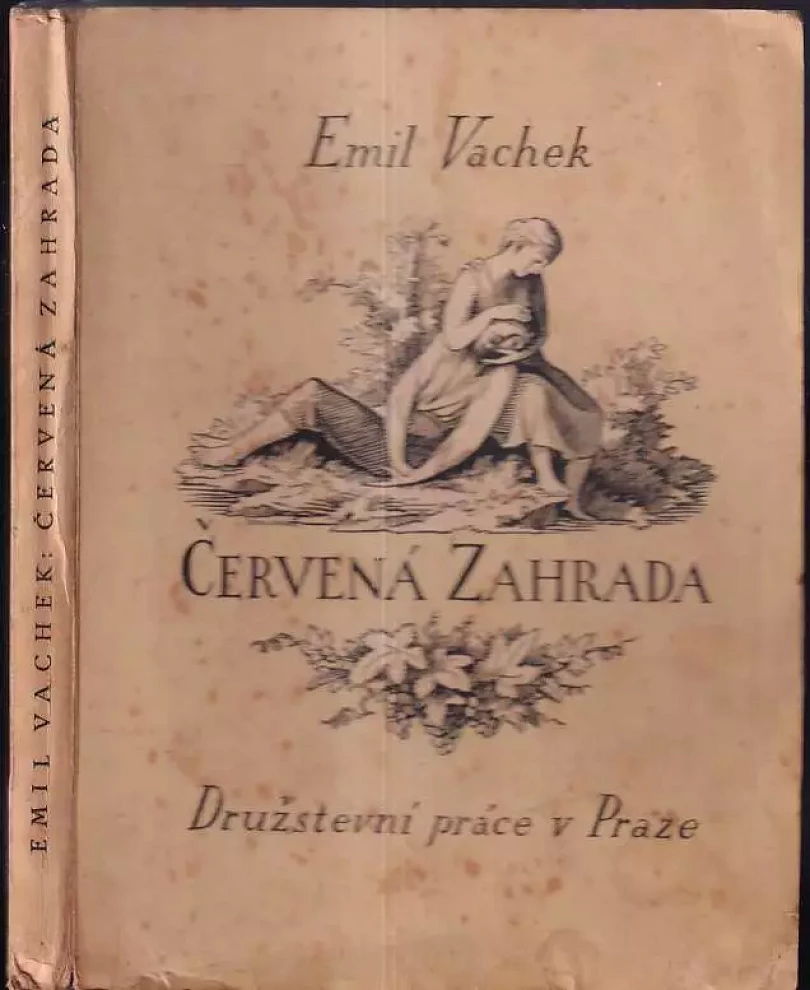 Levně Červená zahrada (Emil Vachek, 1926)