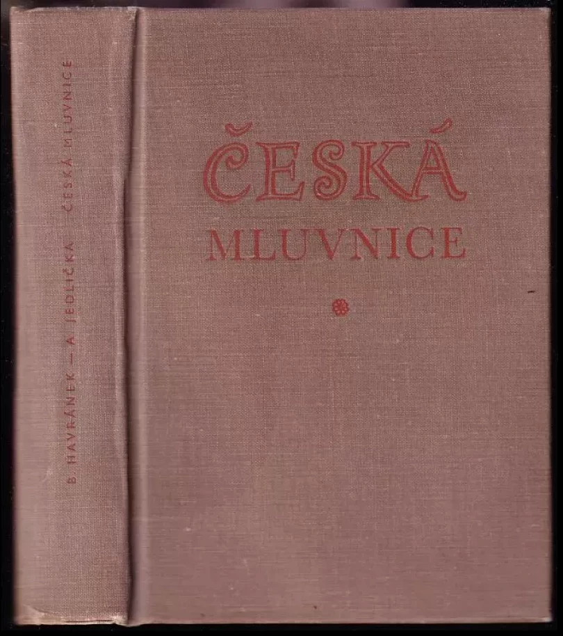 Levně Česká mluvnice (Bohuslav Havránek, 1970)