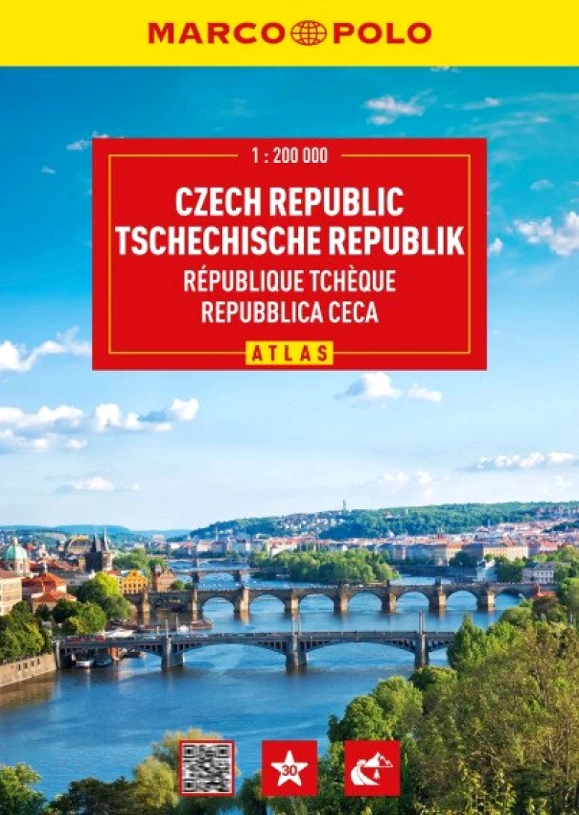 Česká republika 1:200 000 / cestovní atlas (, 2025)