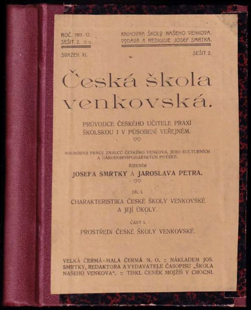 Česká škola venkovská (, 1912)