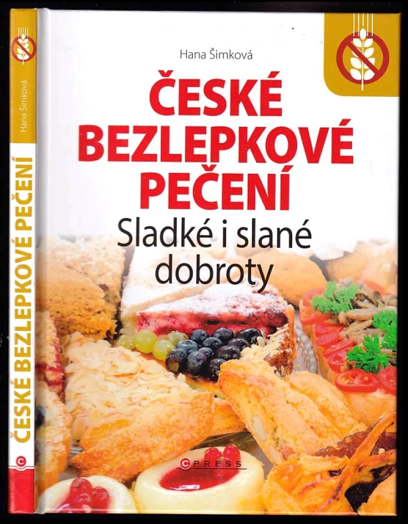 Levně České bezlepkové pečení (Hana Šimková, 2012)
