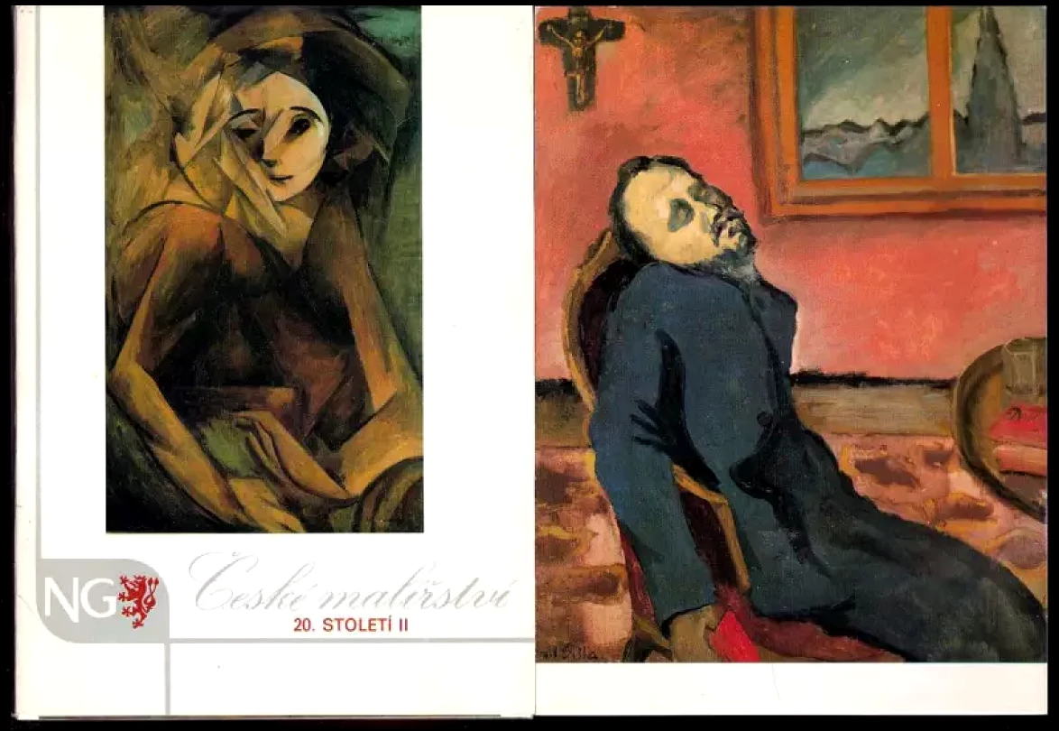 Levně České malířství 20. století II. - soubor 12 reprodukcí (, 1999)