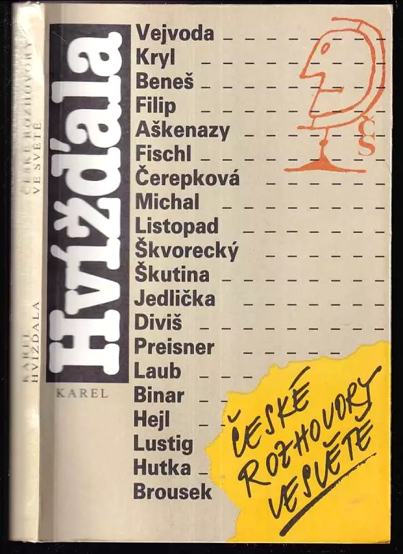 Levně České rozhovory ve světě (Karel Hvízd'ala, 1992)