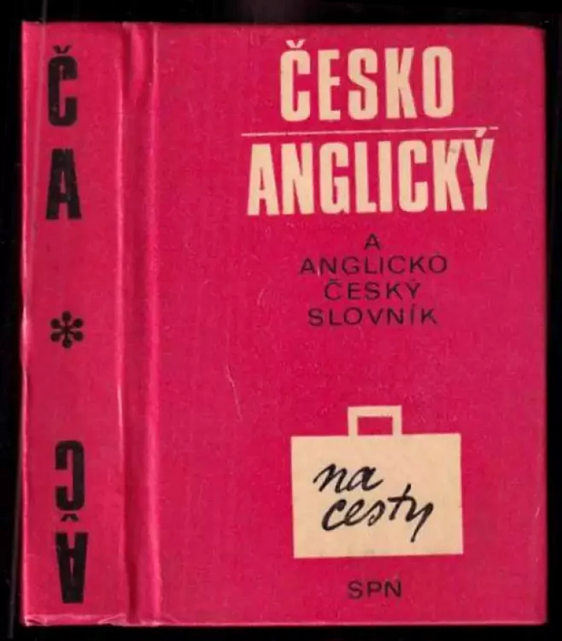 Česko-anglický, anglicko-český slovník na cesty (Dora Slabá, 1979)